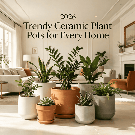 2026 Best Decorative Plant Pots for Home Mudanjie