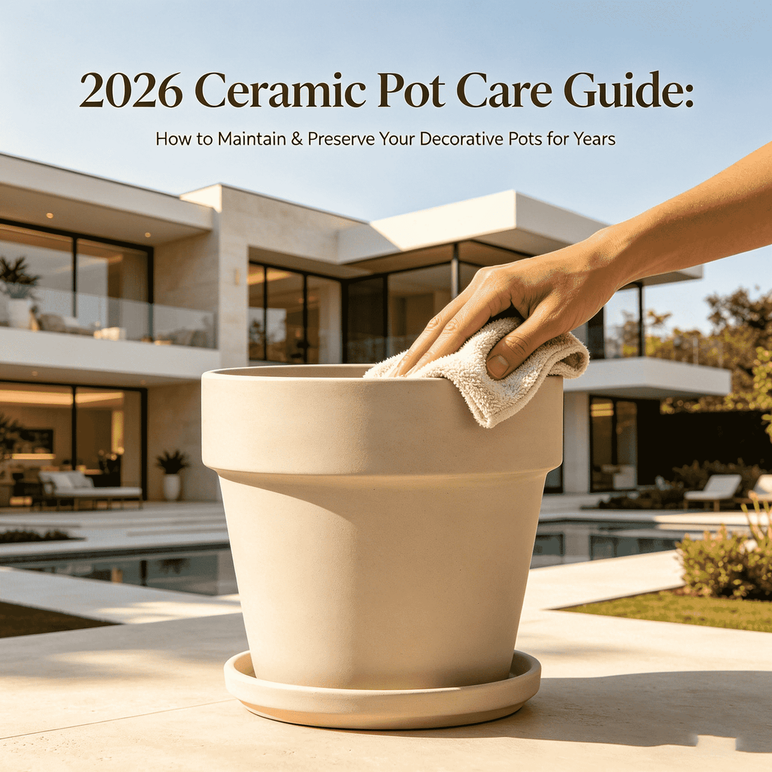 2026 Ceramic Pot Care Guide: How to Maintain & Preserve Your Decorative Pots for Years Mudanjie