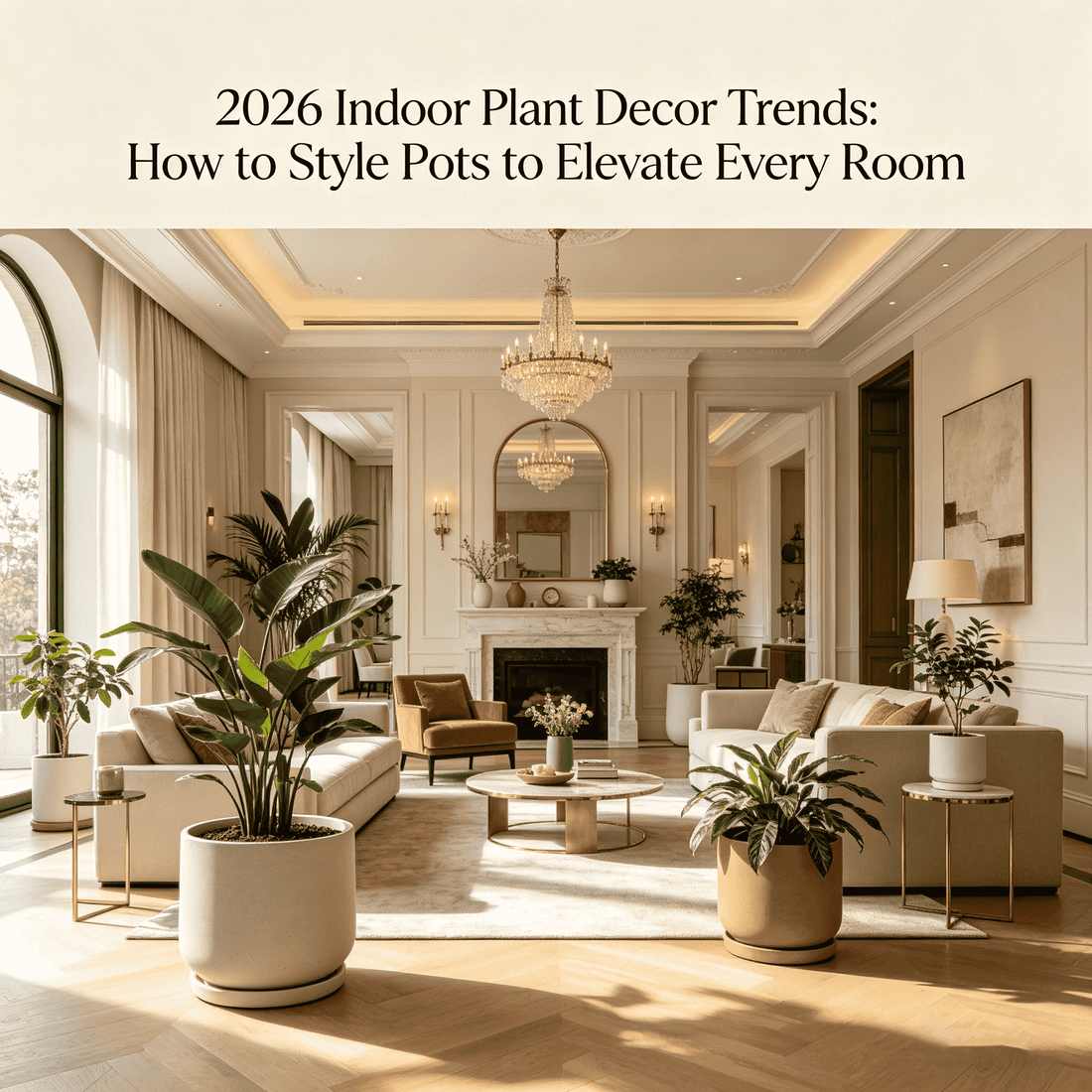2026 Indoor Plant Decor Trends: How to Style Pots to Elevate Every Room Mudanjie