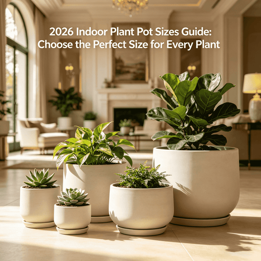 2026 Indoor Plant Pot Sizes Guide -mudanjie