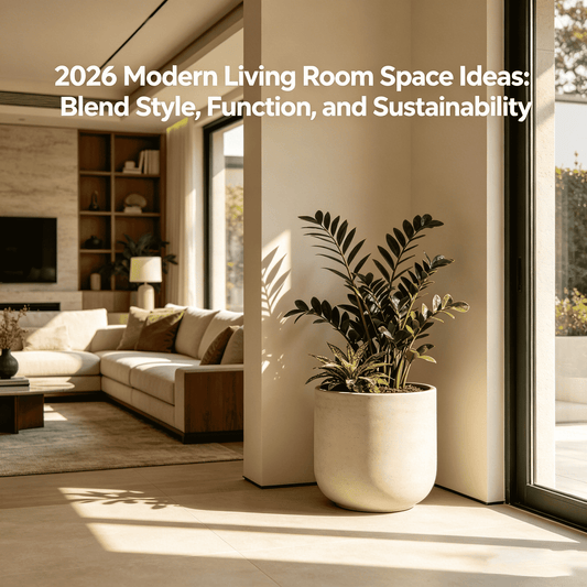 2026 Modern Living Room Space Ideas: Blend Style, Function, and Sustainability Mudanjie
