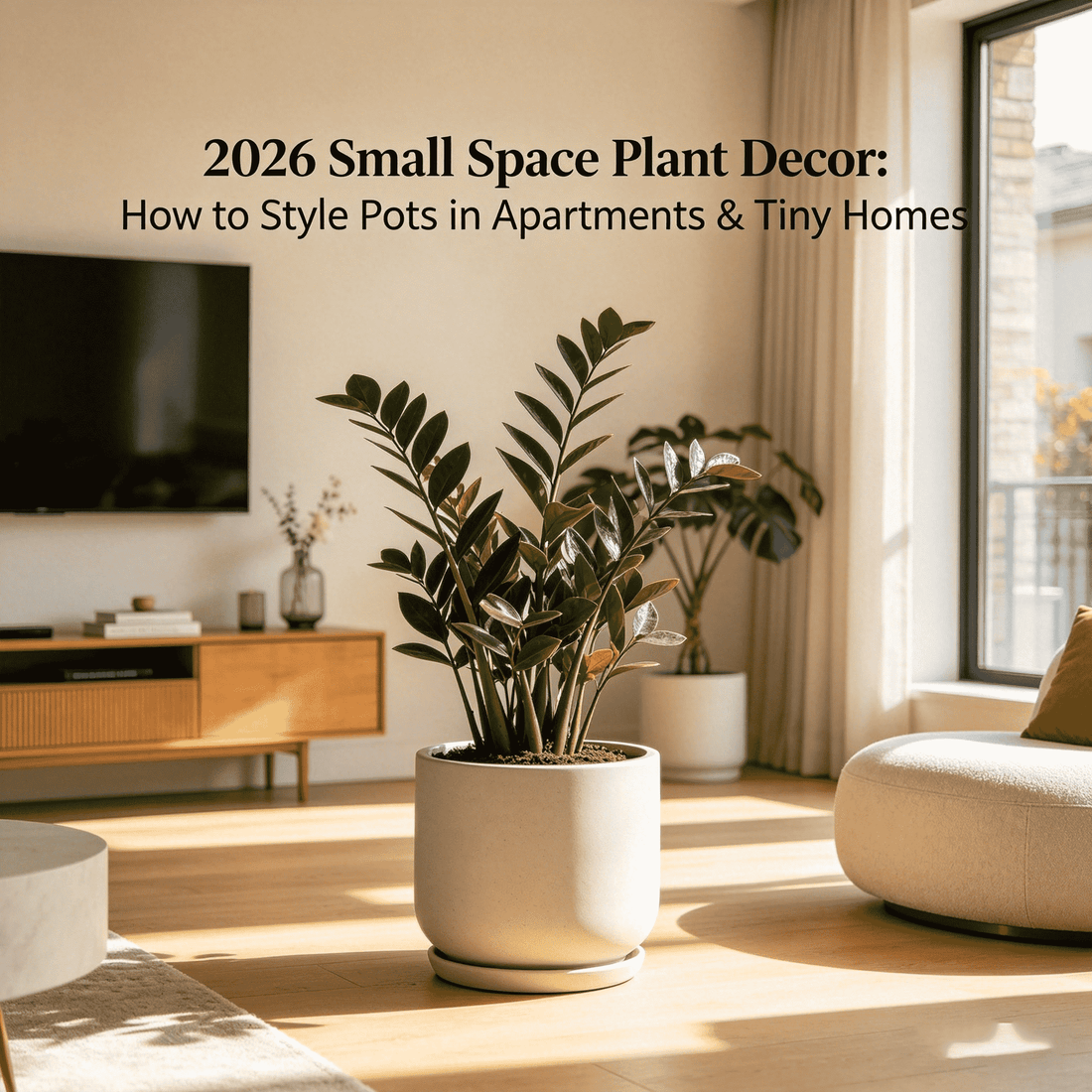 2026 Small Space Plant Decor: How to Style Pots in Apartments & Tiny Homes Mudanjie