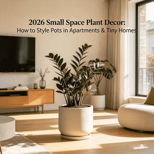 2026 Small Space Plant Decor: How to Style Pots in Apartments & Tiny Homes Mudanjie
