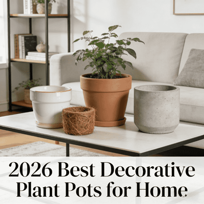 2026 Best Decorative Plant Pots for Home