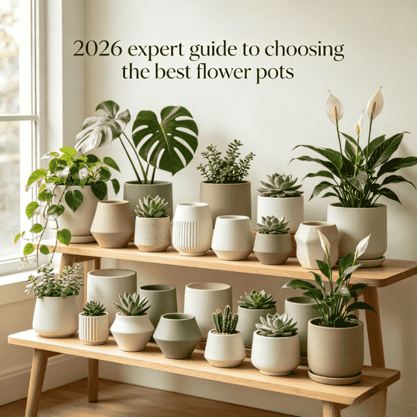 How to Choose the Best Flower Pots for Your Home (2026 Expert Guide)