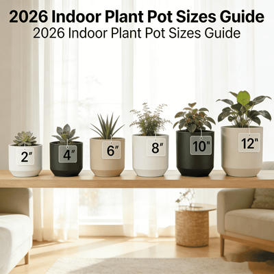 2026 Indoor Plant Pot Sizes Guide