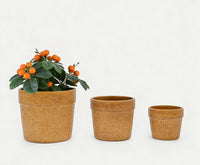 mudanjie 3pcs 9/12/15'' Glossy Ceramic Planter with Drainage