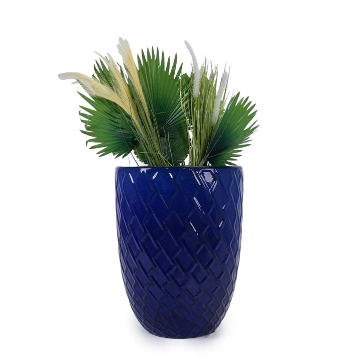 Mudanjie 16.54 Inch Ceramic Planter with Drainage Hole for Indoor & Outdoor Generic