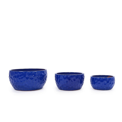 Ceramic Plant Pots, 9/12/15 Inch, Set of 3 Flower Pots with Drainage Hole, Planter for Plants Orchids Succulents Indoor/Outdoor, Decorative Plant Gifts Generic
