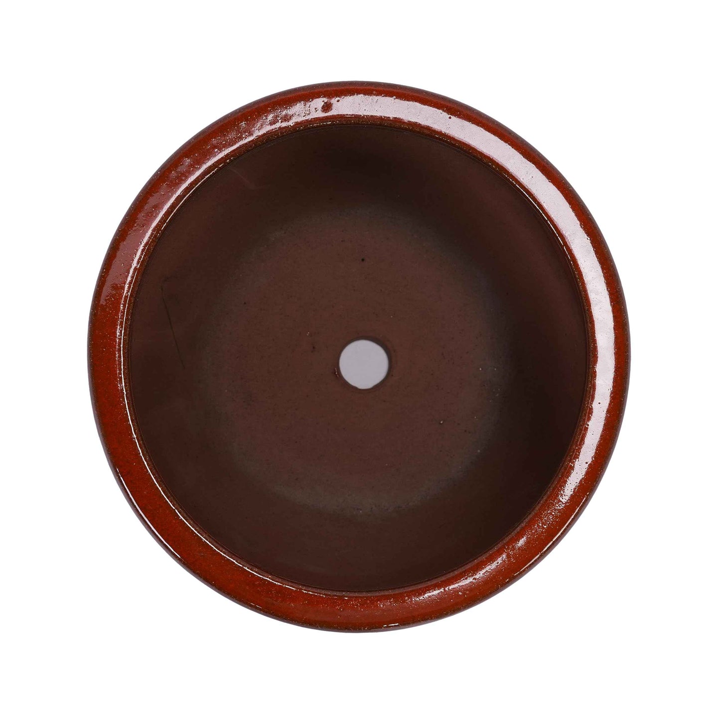 Mudanjie 3pcs 9+11+15'' Drum Shaped Vintage Ceramic Planter with Drainage